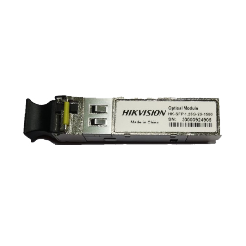 MODULO SFP SM 1.25G HIK LC 20KM 1 FIBRA TX1550/RX1310